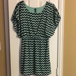 Francesca’s Chevron Short Dress